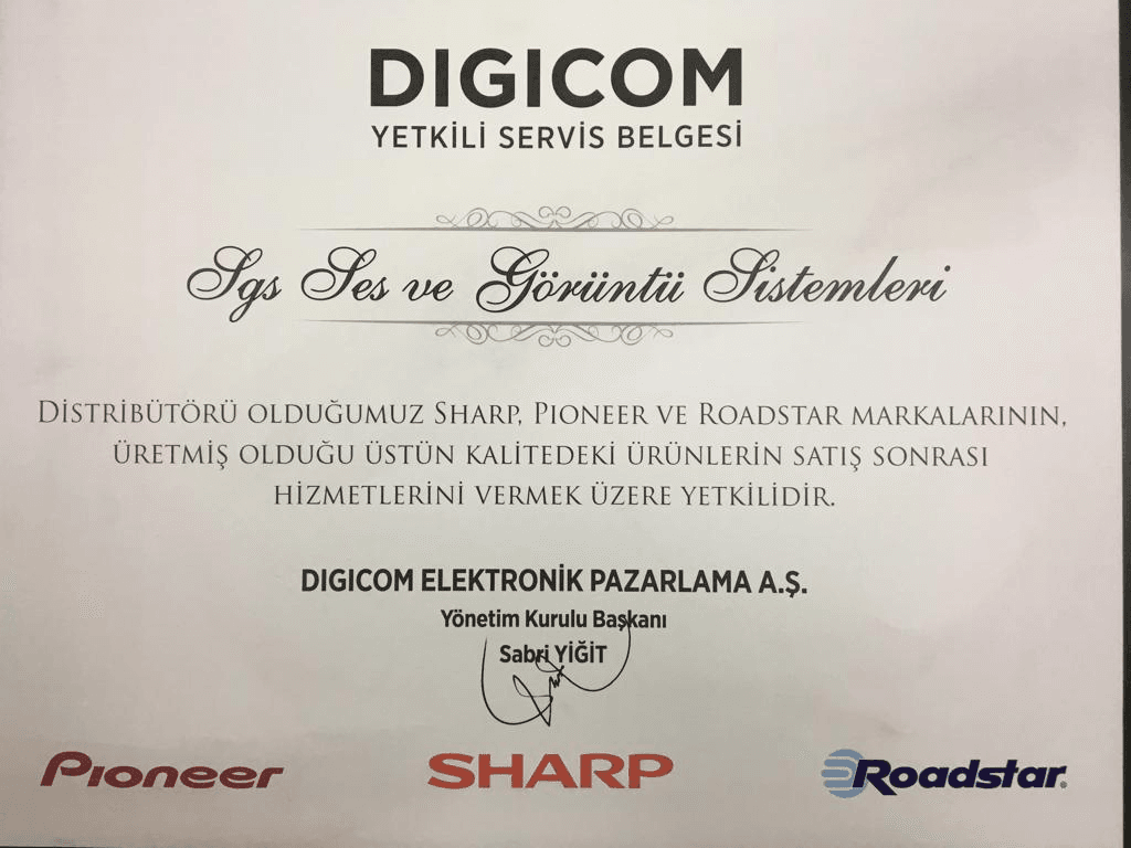 Digicom Sertifikası